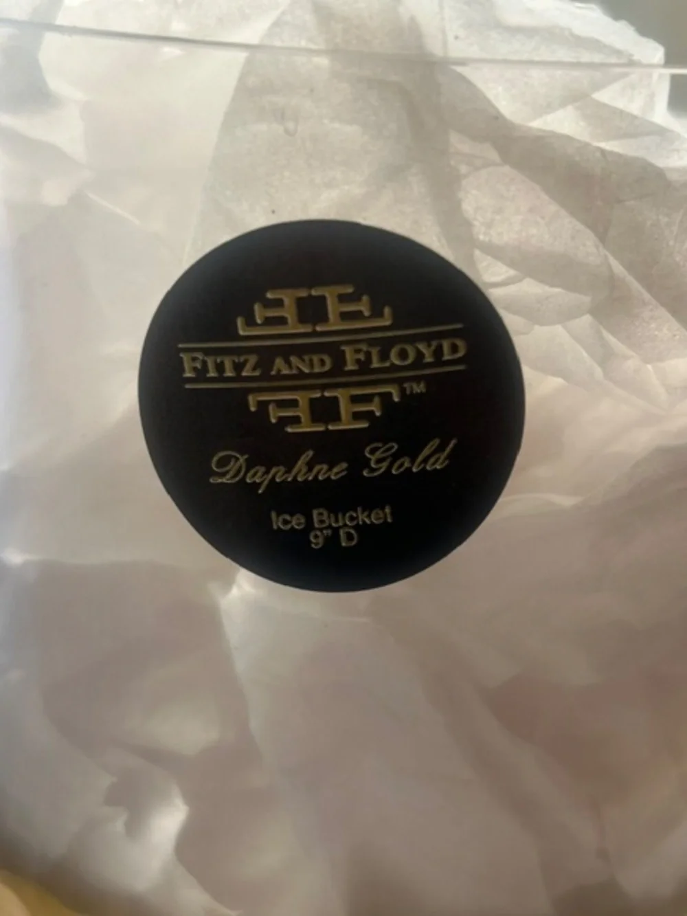 Fitz and Floyd ice bucket